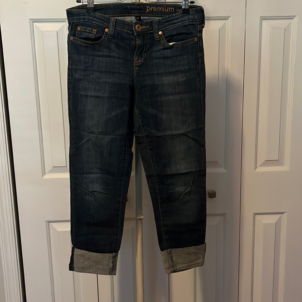 Gap premium straight crop size 0
